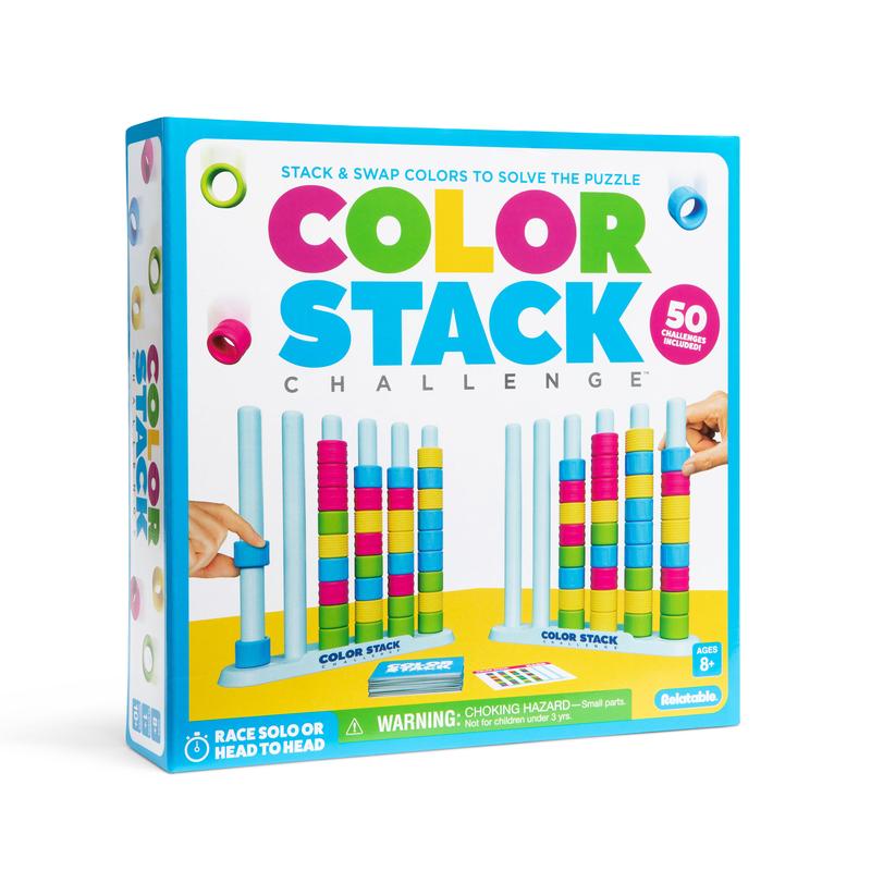 Color Ring Stack Race Game