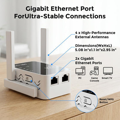 RoomReach Plug-In WiFi Extender - photo 8