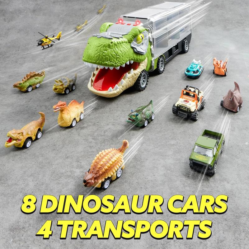 13 in 1 Dinosaur Transport Carrier Truck Set