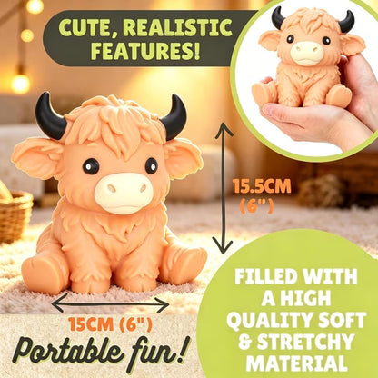 Jumbo Highland Cow Squishy