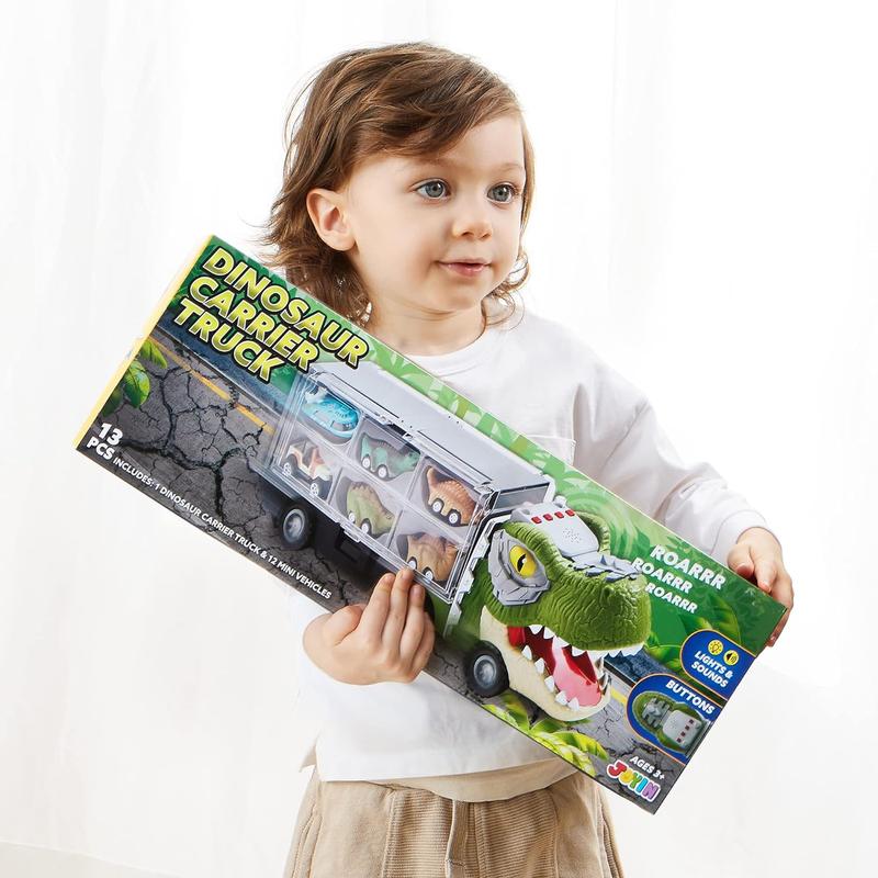 13 in 1 Dinosaur Transport Carrier Truck Set