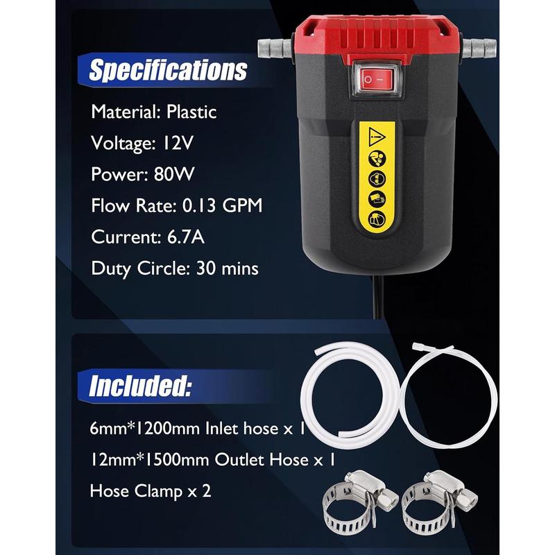 12V Electric Oil Extractor Pump