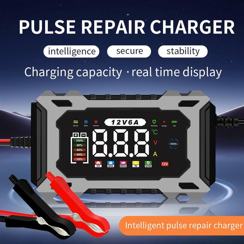12V Smart Battery Charger & Maintainer