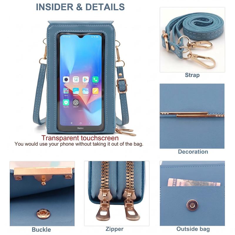 TouchView Crossbody Phone Bag