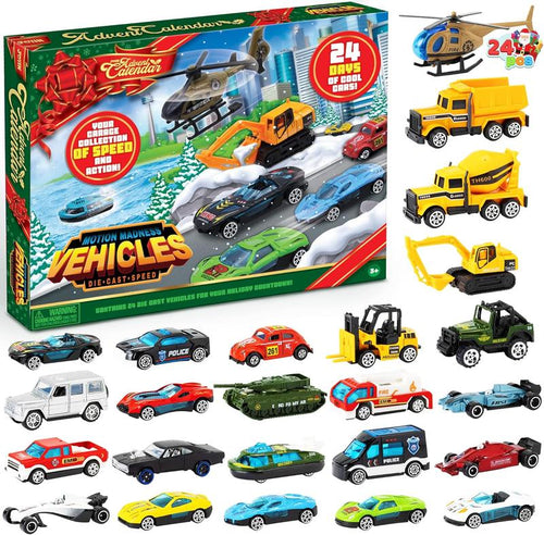 Hot Wheel Car Set For Boys Advent Calendar