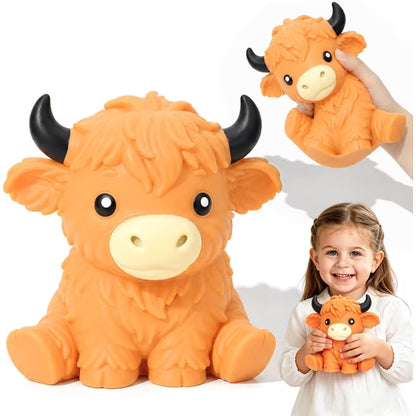 Jumbo Highland Cow Squishy