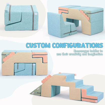 4 in 1 Foam Climbing Blocks for Toddlers