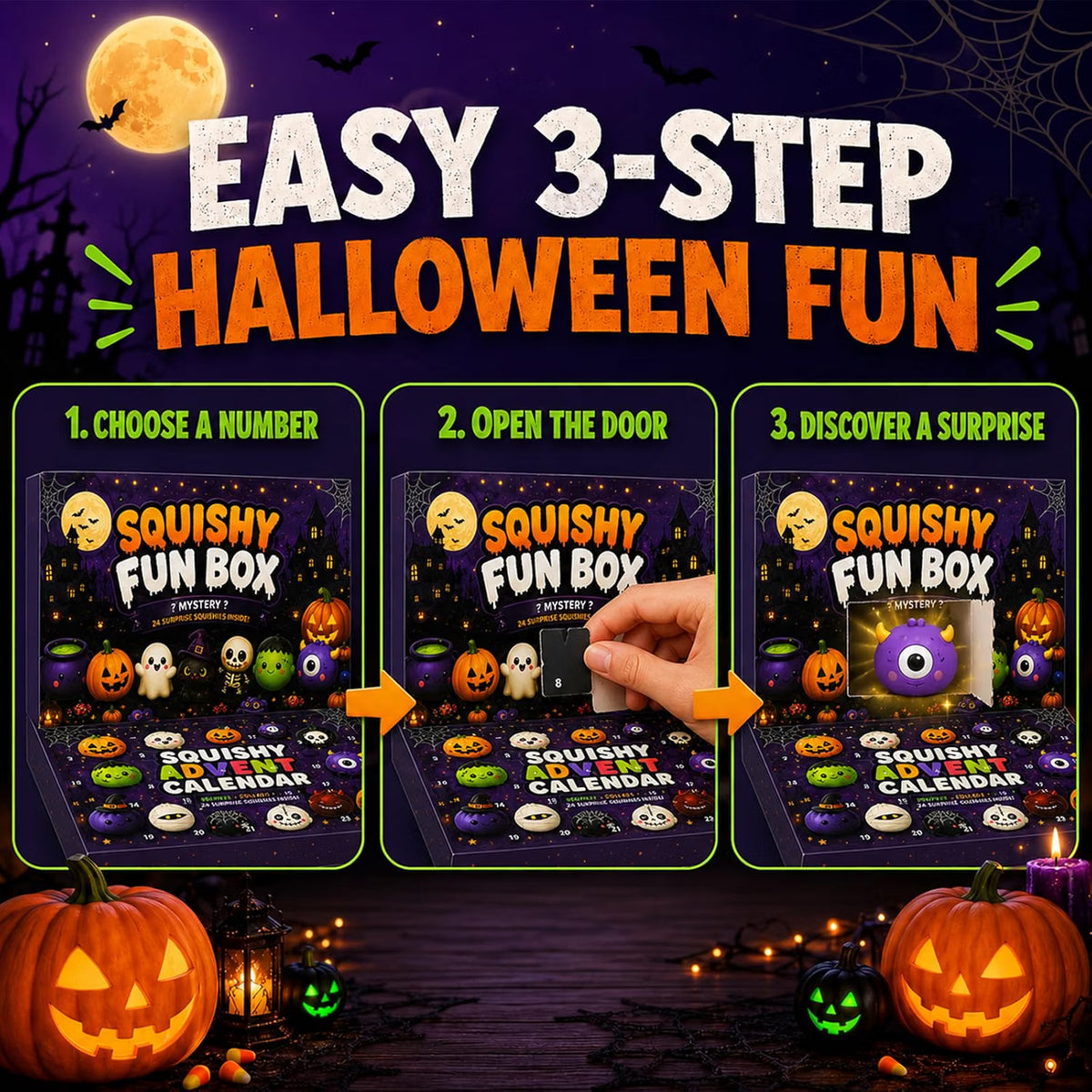 2026 Halloween Squishy Advent Calendar