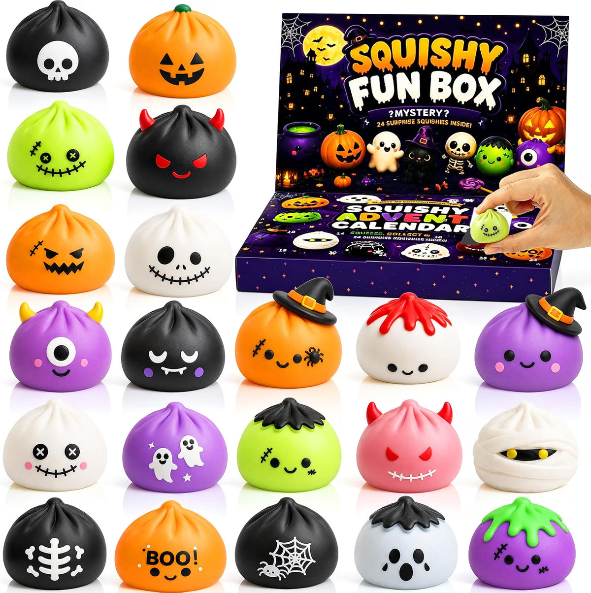 2026 Halloween Squishy Advent Calendar