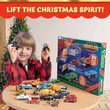 Hot Wheel Car Set For Boys Advent Calendar