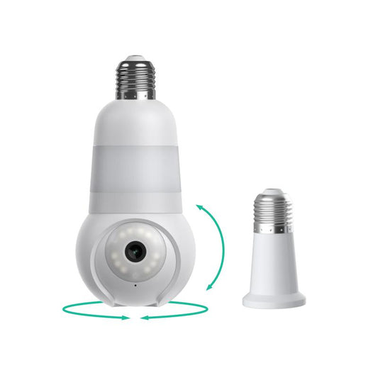 2K Light Bulb Security Camera