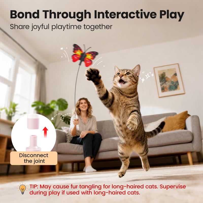 Butterfly Flutter Cat Toy