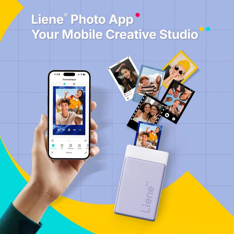 Companion app with frames and filters