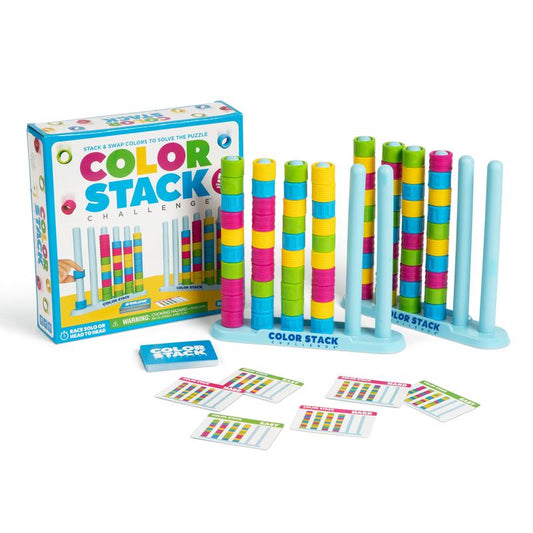 Color Ring Stack Race Game