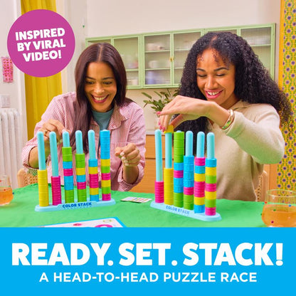 Color Ring Stack Race Game