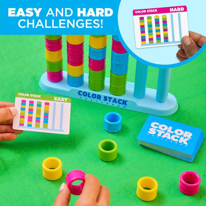 Color Ring Stack Race Game