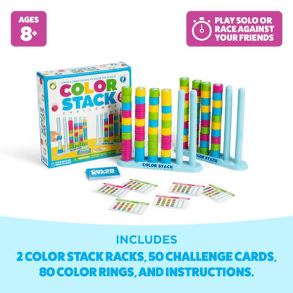 Color Ring Stack Race Game