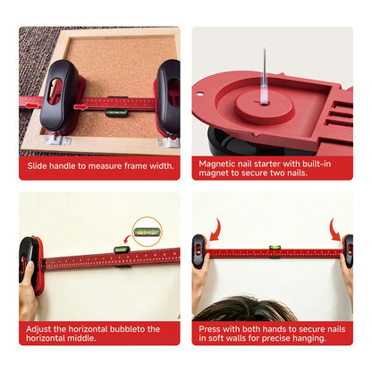How to use the Quick Level Picture Hanger