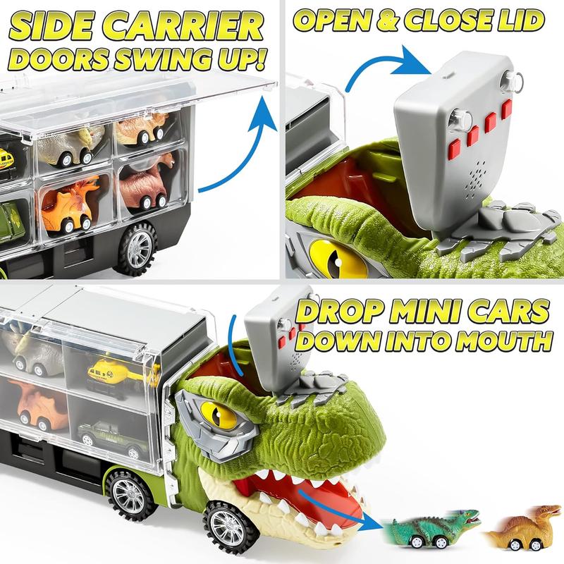 13 in 1 Dinosaur Transport Carrier Truck Set