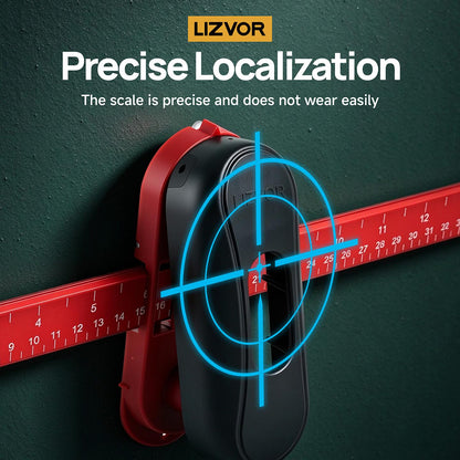 Precise ruler scale on the picture hanger