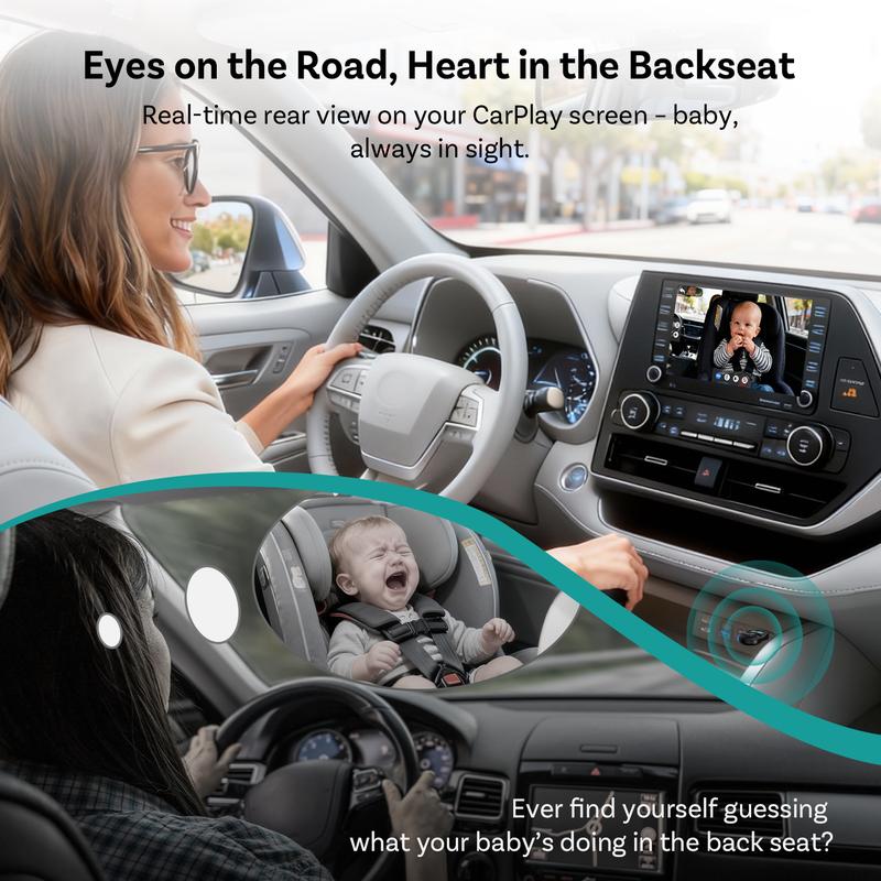 Backseat Baby Camera for CarPlay