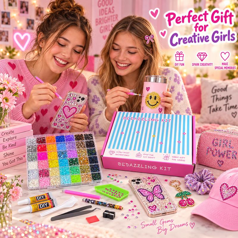 SparkleBox 42-Color Bedazzling Kit
