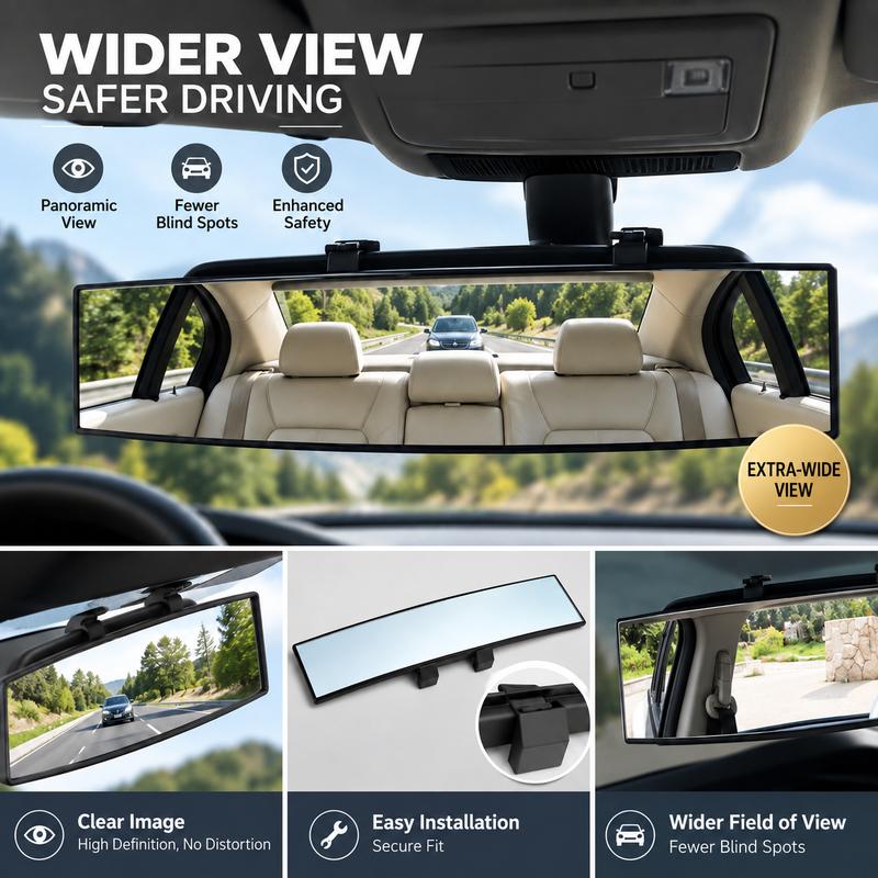 Wider view, fewer blind spots