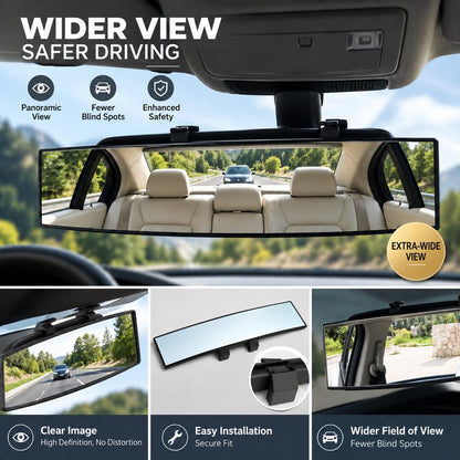 Wider view, fewer blind spots