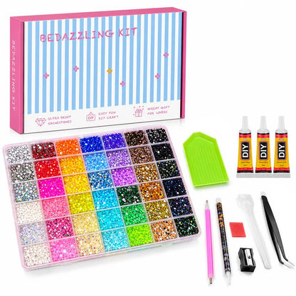 SparkleBox 42-Color Bedazzling Kit