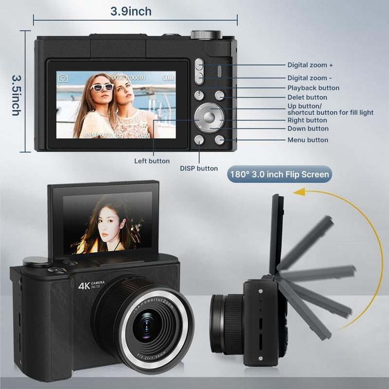 Beginner Flip-Up Selfie Digicam