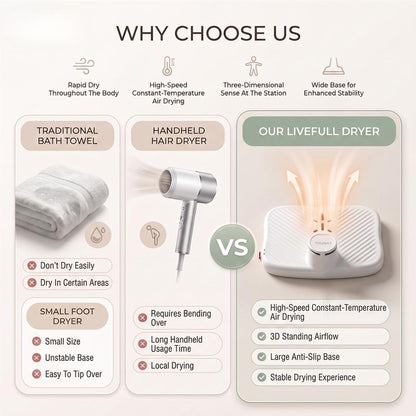 Step-On Full Body Dryer