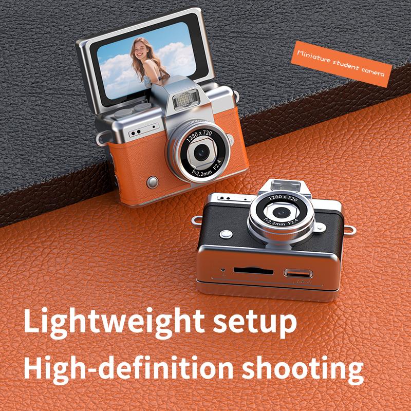 Mini Keychain Flip-Screen Camera