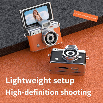 Mini Keychain Flip-Screen Camera