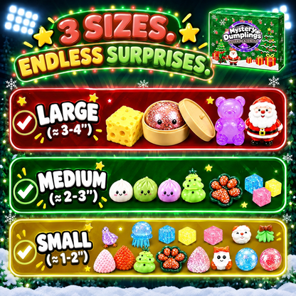 2026 Large Dumpling Squishy Advent Calendar