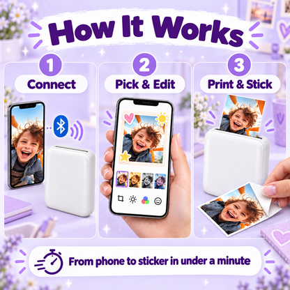 Pocket Sticker Photo Printer 2.0