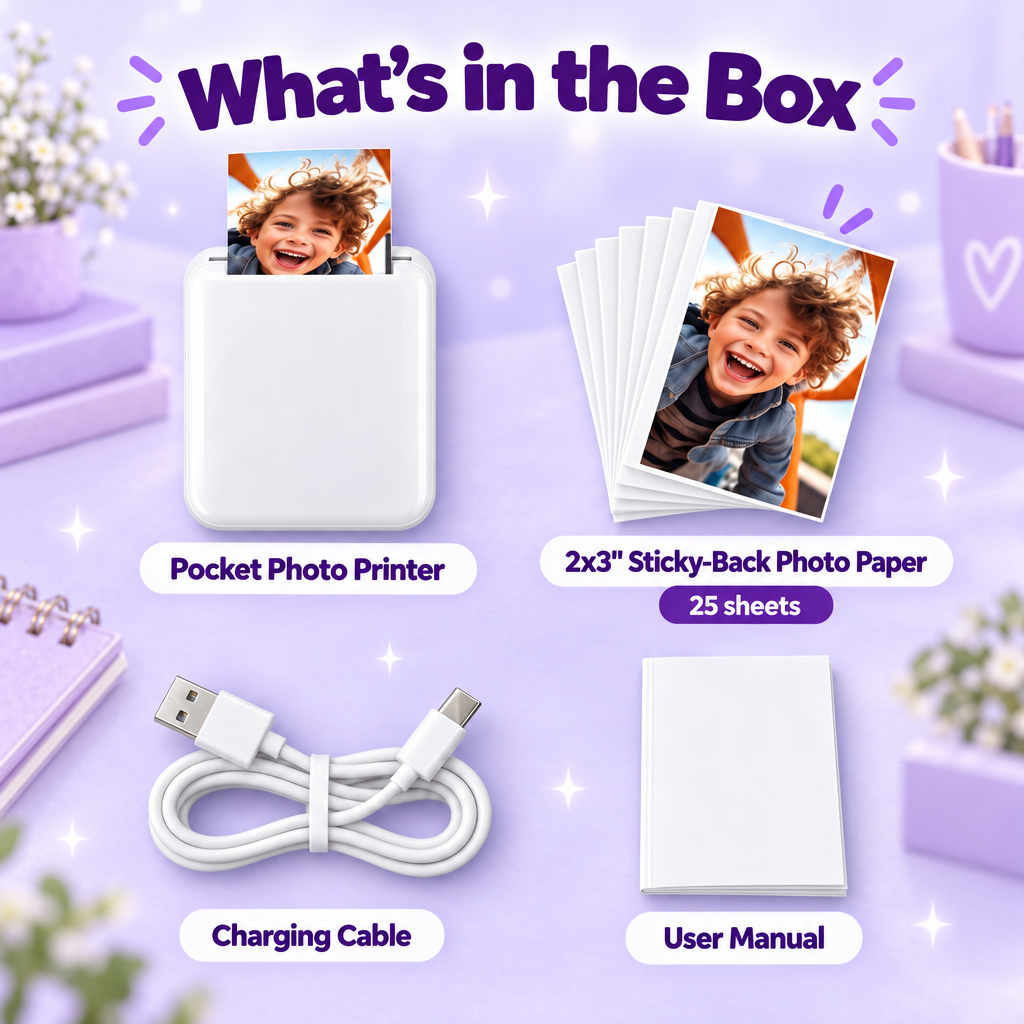 Pocket Sticker Photo Printer 2.0