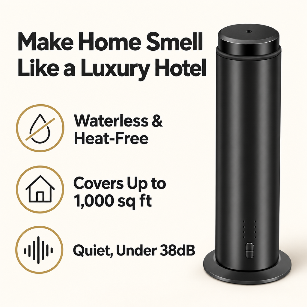 LuxeMist Waterless Scent Diffuser - What it is
