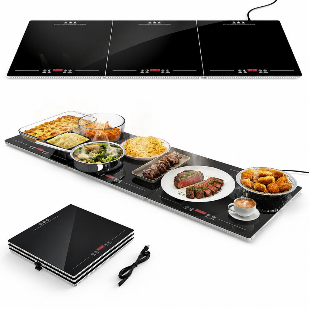 47" Glass Food Warming Tray