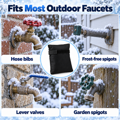 SpigotSnug Outdoor Faucet Cover - Fits most outdoor faucets