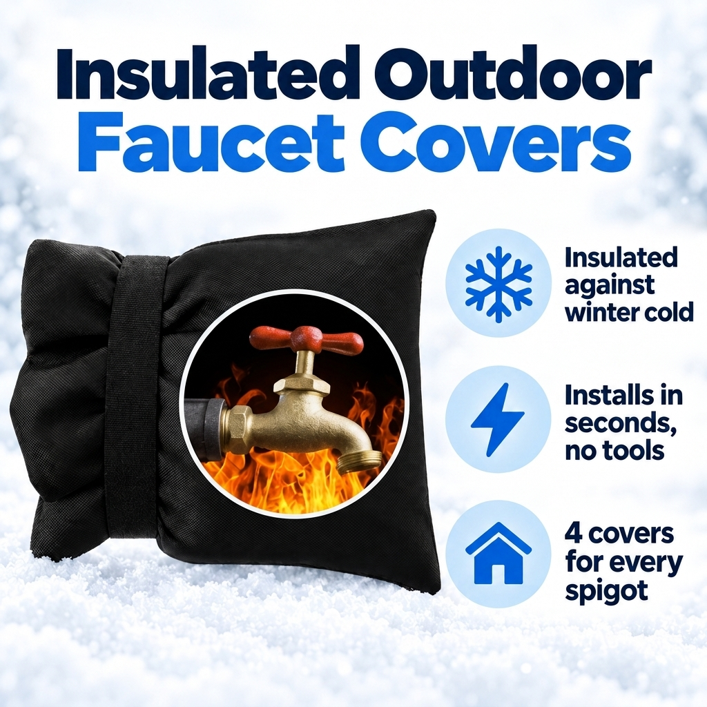 SpigotSnug Outdoor Faucet Covers