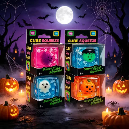 Mystery Halloween Spooky Squishy Cube