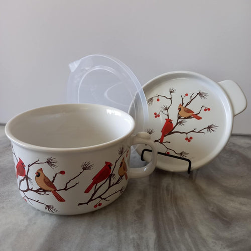 25 oz Meal Mug Set with Lid (4 pack)